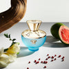 Versace Dylan Turquoise Eau DeToilette Mini Splash Women's Perfume 0.17 oz/5ml