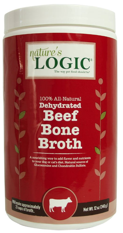 Nature's Logic Dehydrated Beef Bone Broth, 12oz