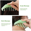 2pcs Massage Comb, Guasha Scraping Scalp Comb, Multi-Functional Handheld Head Massage Tool, Meridians Massager for Head Caring, Relaxation, Physical Therapy, Acupoint Treatment - Plastic Material