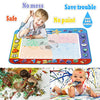 Alago Aqua Coloring Mat,Kids Toys Large Water Painting Mat,Toddlers Doodle Pad with 4 Colors,Gifts for Girls Boys Age 3 4 5+ Years Old,4 Pens,Drawing Molds and Booklet Included