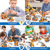 HISTOYE STEM Solar Robot Kit for Kids 6 7 8 9 10 11 12,Robotics for Kids Ages 8-12,12-in-1 Stem Projects for Kids,Gift Toys for 6 7 8 9 10 11 12 Year Old Boys Girls