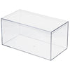 Hammont Clear Acrylic Boxes - 3 Pack - 8x4x4 - Lucite Boxes for Gifts, Weddings, Party Favors, Treats, Candies & Accessories, Plastic Storage Boxes