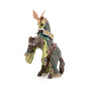 Papo Weapon Master Dragon Horse Toy, Green/Gold