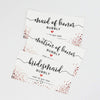 Bridesmaid Bubbly Mini Champagne Labels - Set of 10 | Luxury Waterproof Stickers | Bridesmaid Proposal, Bride Squad, Bridal Shower | 6 Bridesmaid, 2 Maid of Honor, 2 Matron of Honor | Easy to Apply, Weatherproof | Fits Mini Bottles