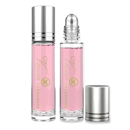 DDideas Phero_mone Perfumes for Women, Phero Perfume, Perfume Oil for Her, Portable Roll-On Perfume Oil Long Lasting Female 10ml (2 Pcs)