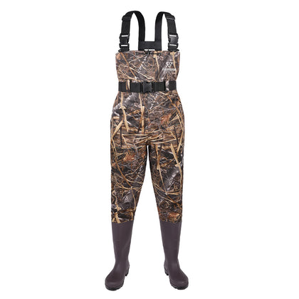 FISHINGSIR Fishing Waders for Men with Boots Womens Chest Waders Waterproof for Hunting with Boot Hanger