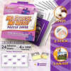 Preserve 4 x 1000 Pieces Jigsaw Puzzles - AGREATLIFE 24 Sheets No Stress, No Mess Puzzle Saver for Large Puzzles - Use These Puzzle Glue Sheets to Preserve Your Finished Puzzle