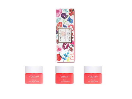 CARENEL Lip Sleeping Mask 5g (Berry 3Set) - Lip gloss Cream - Overnight Treatments Lip Balm