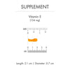Dr. Mercola Vitamin E, 30 Servings (30 Capsules), 134 mg Per Capsule, Dietary Supplement, Supports Healthy Skin, Non-GMO