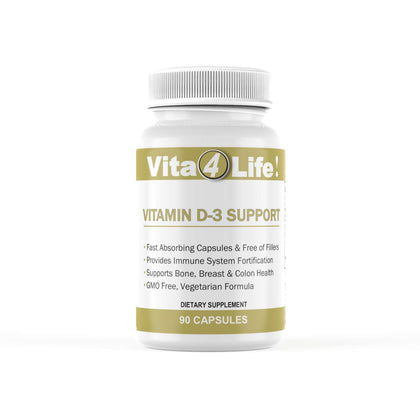 Vita4Life Vitamin D3, 750mcg (90 Count)