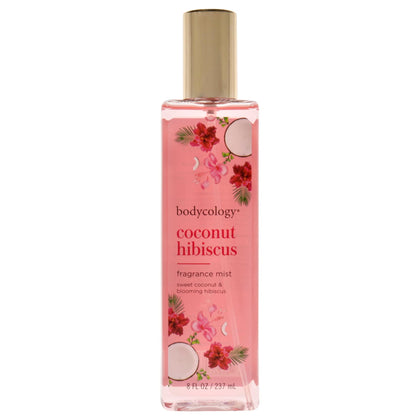 Bodycology Coconut Hibiscus Fragrance Mist for Women, 8 Ounce, 240 ml / 8 Ounce