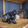 Schleich Eldrador Creatures Shadow Dragon Action Figure - Ultra Realistic Dark Shadow Dragon Action Figure with Movable Wings, Highly Durable, Gift for Boys and Girls Ages 7+