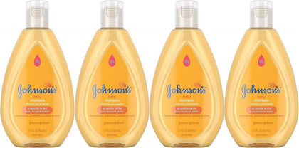 Johnson's Baby Shampoo, Travel Size, 1.7 Ounce (Pack of 4)