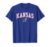 Kansas Jayhawks Varsity Blue Officially Licensed T-Shirt