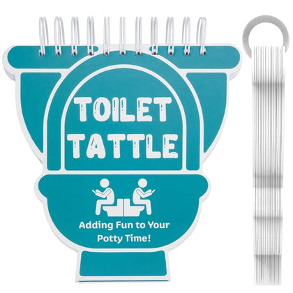 Toilet Games for Adults - Toilet Tattle Hilarious Gift for Couples Random Cool Stuff, Husband Gifts from Wife Funny Couples Gifts, Relationship Conversation Starter, Sudoku, Crossword, Word Search