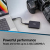Crucial X10 Pro 1TB Portable SSD - Up to 2100MB/s Read, 2000MB/s Write -Water and dust Resistant, PC and Mac, with Mylio Photos+ Offer - USB 3.2 External Solid State Drive - CT1000X10PROSSD902