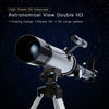 Kids Astronomical Telescope, TYUW 90X Astronomical Landscape Telescope with Tripod, 2 Magnification Eyepieces, 1.5X Barlow Len, Finderscope, Early Science Education Toys for Kids