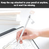 Apple Pencil Cap 1st Generation Magnetic iPencil Replacement for Apple Pen Top Stylus Cover AntiFall Silicone Holder for iPad Pro 10.5