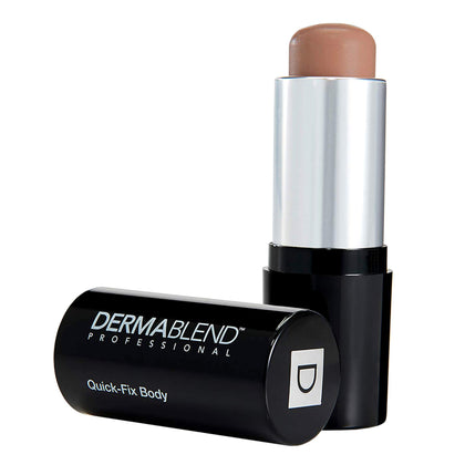 Dermablend Quick-Fix Body Makeup Full Coverage Foundation Stick,Water-Resistant Body Concealer for Imperfections & Tattoos,0.42 Oz,65W Bronze: For tan skin with warm undertones and a hint of bronze