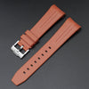 22mm Curved End Rubber Band For Blancpain X Swatch, Replacement Watch Bands With Buckle For Blancpain X Swatch Silicone Rubber Watch Strap - Multiple Colors (Orange)
