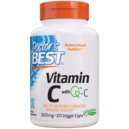 Doctor's Best Best Vitamin C 500mg, 120 Count