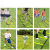 ASENVER Agility Ladder Training Ladder for Football Footwork Exercise Fitness with Carry Bag (1 Pc-6 Rungs)