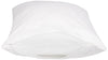 Amazon Basics 100% Cotton Hypoallergenic Pillow Protector Case - Standard, White