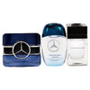 Mercedes-Benz Best Of Coffret Perfumes for Men - Contains 3.4 oz of Select, The Move, and Sign Fragrances - Aromatic Woody Spicy Scents - Emits Elegance and Sensuality of Gentlemen - 3 pc