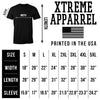 Xtreme Apparrel Detroit Football Skyline Mens Fan T-Shirt (Charcoal Shirt, L)