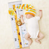 Outivity Baby Growth Height Chart, Hanging Ruler Wall Decals for Kids Boys Girls, Canvas and Wood Removable Measure Wall Ruler for Children