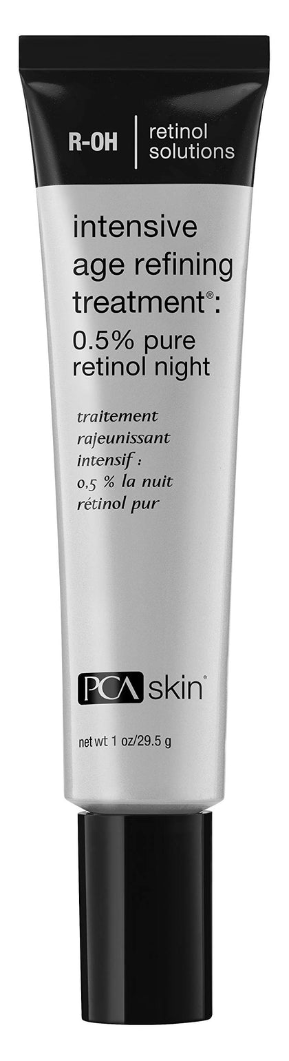 PCA SKIN Intensive Anti Aging Face Serum - 0.5% Pure Vitamin A Retinol Cream for Uneven Skin Tone, Fine Lines & Wrinkles (1 oz)