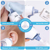100X Ear Thermometer Covers Lens Filters Refill Caps Compatible for All Braun Thermometer Models, Disposable