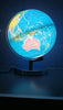 POOCCI 6 in1 Illuminated World Globe Rewritable Colorful Easy-Read High Clear Map, Illuminates Educational Interactive Globe STEM Toy, Light Up Globe Lamp, Night Light LED Decor