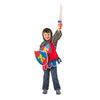 Melissa & Doug Knight Role Play Set - Medieval Knight Costume Pretend Play Dress-Up Costume Set For Toddlers And Kids Ages 3+
