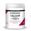 Kirkman - Purest Calcium with Vitamin D-3 -- 454 gm- 16 oz Powder - Unflavored - Hypoallergenic -- Minerals -- Gluten & Casein Free -- Tested for More Than 950 Environmental Contaminants