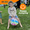 WALIKI Hop Ball for Kids 3-6 | Tie Dye Hopper | Jumping Hopping Ball | Field Day Relay Races | 18