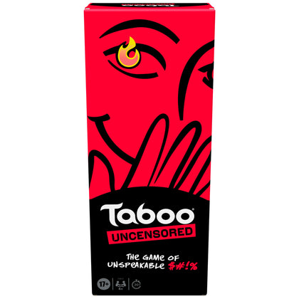 Hasbro Gaming Taboo Uncensored Board Game for Adults Only | Ages 17+ | 4+ Players | 20 Mins. Avg. | Hilarious NSFW Party Games for Adults