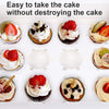 Rarapop 6-Set Cupcake Boxes Hold 12 Standard Cupcakes, Food Grade Cupcake Holders Bakery Carrier Boxes with Windows and Inserts for Cupcakes, Muffins and Pastries