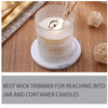 BEDOGO Candle Wick Trimmer - Wick Cutter - Elegant Gift for Candle Lover (Gold)