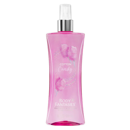 Body Fantasies Signature Fragrance Body Spray, Cotton Candy, 8 Fluid Ounce