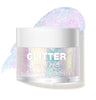 LANGMANNI Holographic Body Glitter Gel for Body, Face, Hair and Lip.Color Changing Glitter Gel Under Light. Vegan & Cruelty Free-1.35 oz (2# Sparkling Pink)