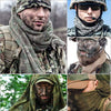Fousam Sniper Veil,Camo Mesh Net Tactical Scarf for Hunting Shooting Wild Photography Military Outdoor Activities