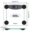Malama Digital Body Weight Bathroom Scale, Weighing Scale with Step-On Technology, LCD Backlit Display, 400 lbs Accurate Weight Measurements, Black