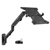 Mount-It! Laptop Arm for Wall or Pole Mounting, Full Motion Laptop Mount with Tray for 10