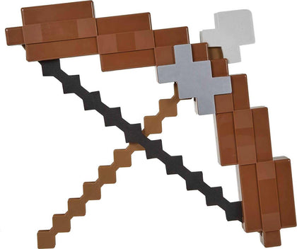 Mattel Minecraft Toys, Ultimate Bow and Arrow with Lights and Sounds, Kid-Sized Role-play Accessory, Gift for Kids and Fans