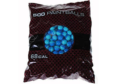 XBALL Certified Midnight Paintballs - Shell Varies - Aqua Fill (500 Count)