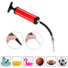 Ball Pump, Sports Ball Pump with 5 Needles, Nozzle, Extension Hose, Push & Pull Inflator System, Perfect for Volleyball, Basketball, Football, Soccer, Water Polo, Swim Inflatables