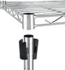 Simple Deluxe Heavy Duty 1-Shelf Shelving, Adjustable Storage Units, Steel Organizer Wire Rack, 29.92