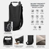 Silent Pocket SLNT Waterproof Faraday Dry Bag Military-Grade Nylon 5 Liter Faraday Bag - RFID Signal Blocking Dry Bag/Waterproof Backpack Protects Electronics from Water, Spying, Hacking