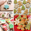 Christmas Cookie Cutter Set - 5 Piece Holiday Cookies Molds - Snowman, Christmas Tree, Gingerbread Man, Candy Cane, Snowflake